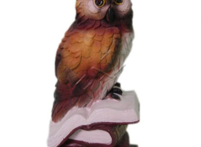Design owl figure garden statue sculpture figures sculptures decoration decoration new